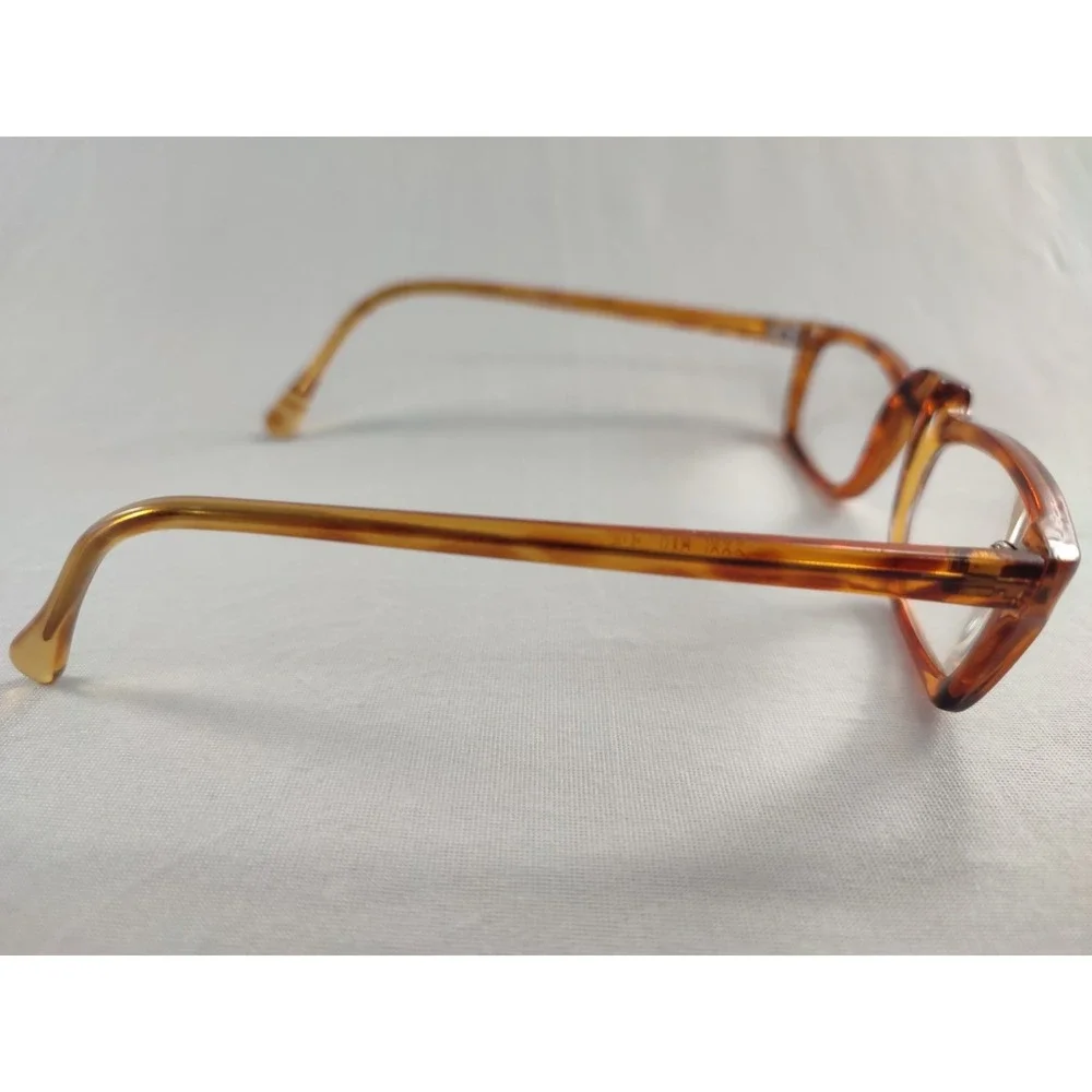 Vintage‎ Cool-Ray Tortoise Eyeglass Frames Taiwan ROC Rectangular Retro Style